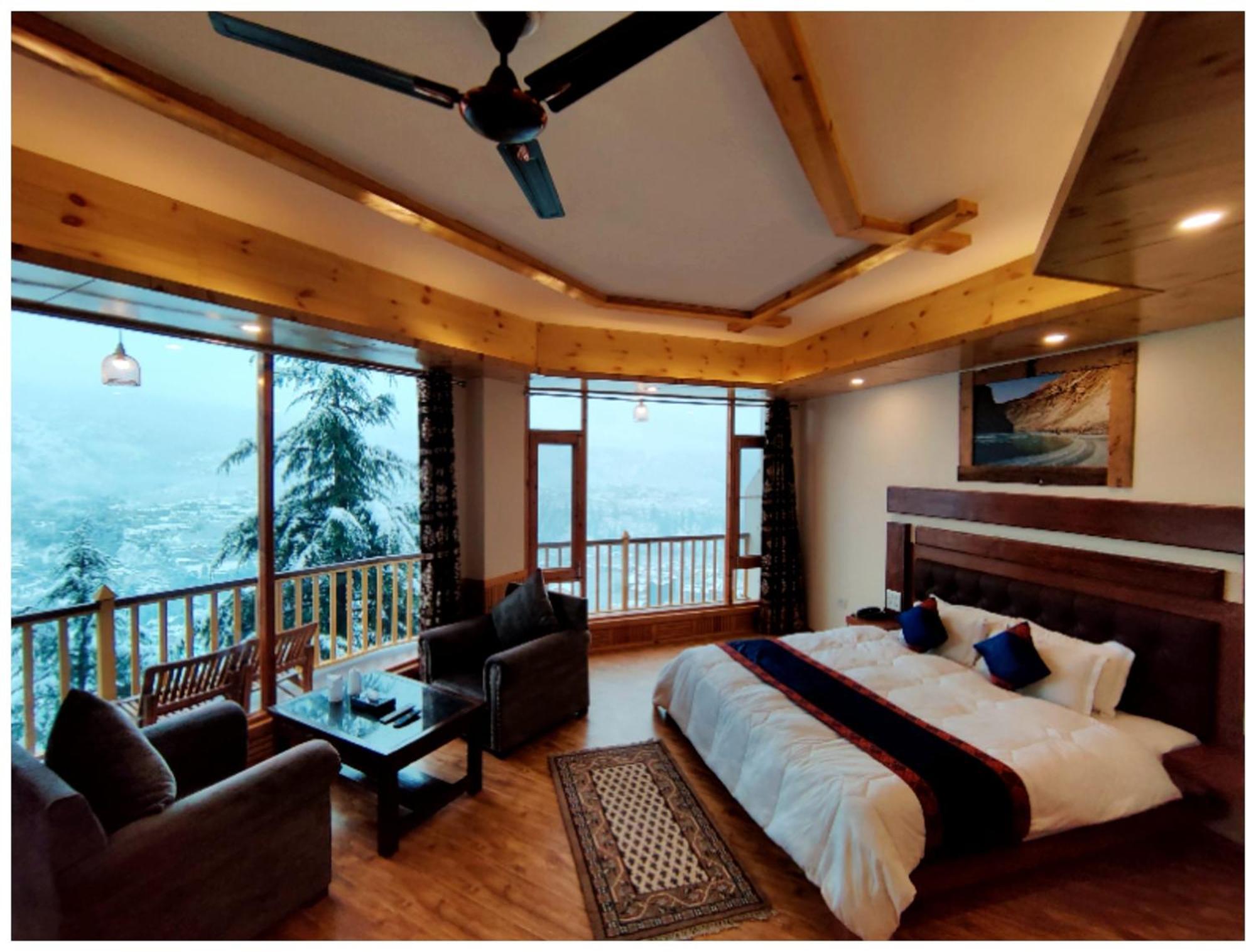 Manali Hotel T H E - B D - R E S O R T - Free Parking - Jungle Safari And Restaurant Facilities -Luxury & Spacious Room - Best Premium Hotel In Manali Exterior foto