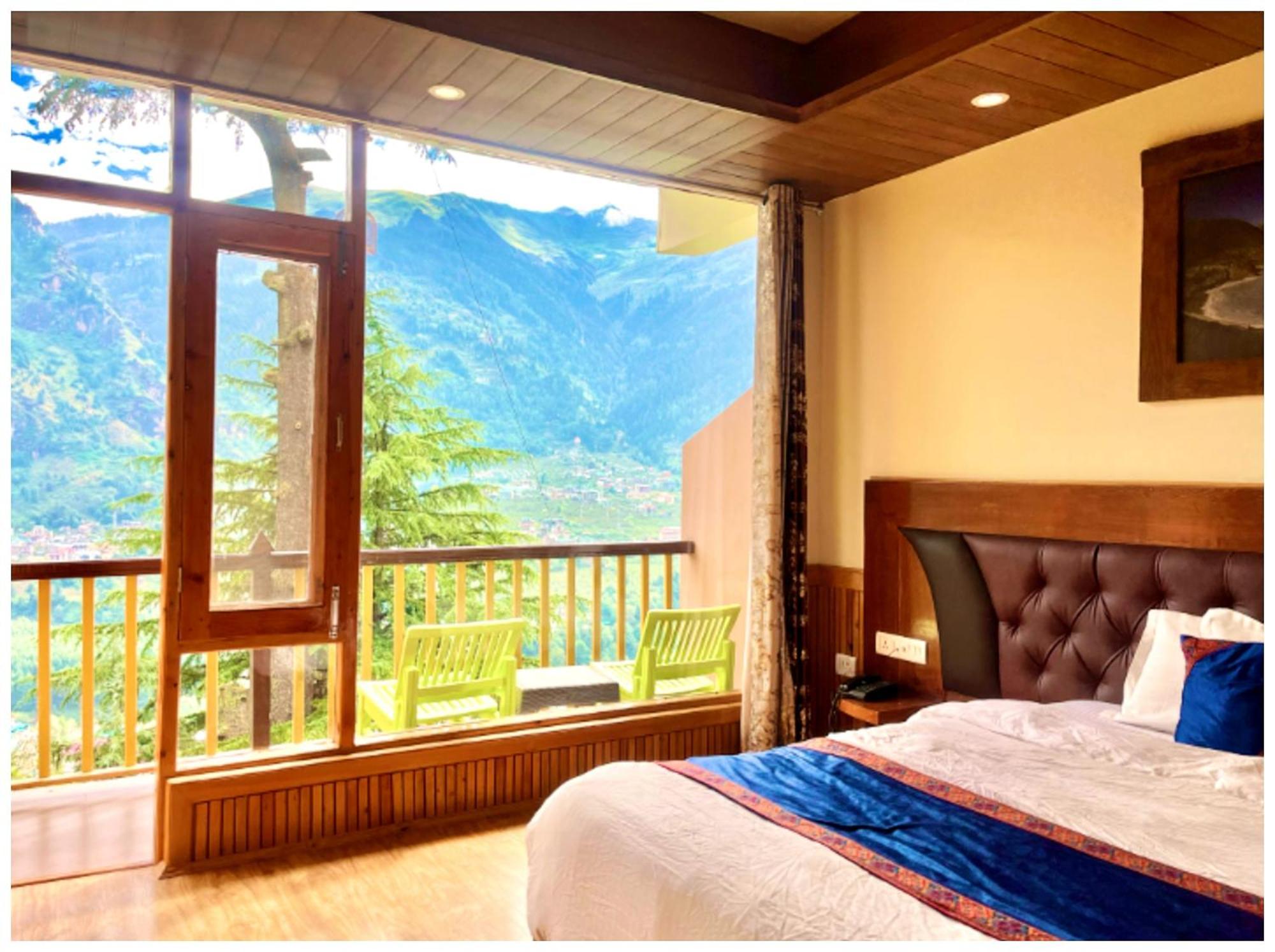Manali Hotel T H E - B D - R E S O R T - Free Parking - Jungle Safari And Restaurant Facilities -Luxury & Spacious Room - Best Premium Hotel In Manali Exterior foto