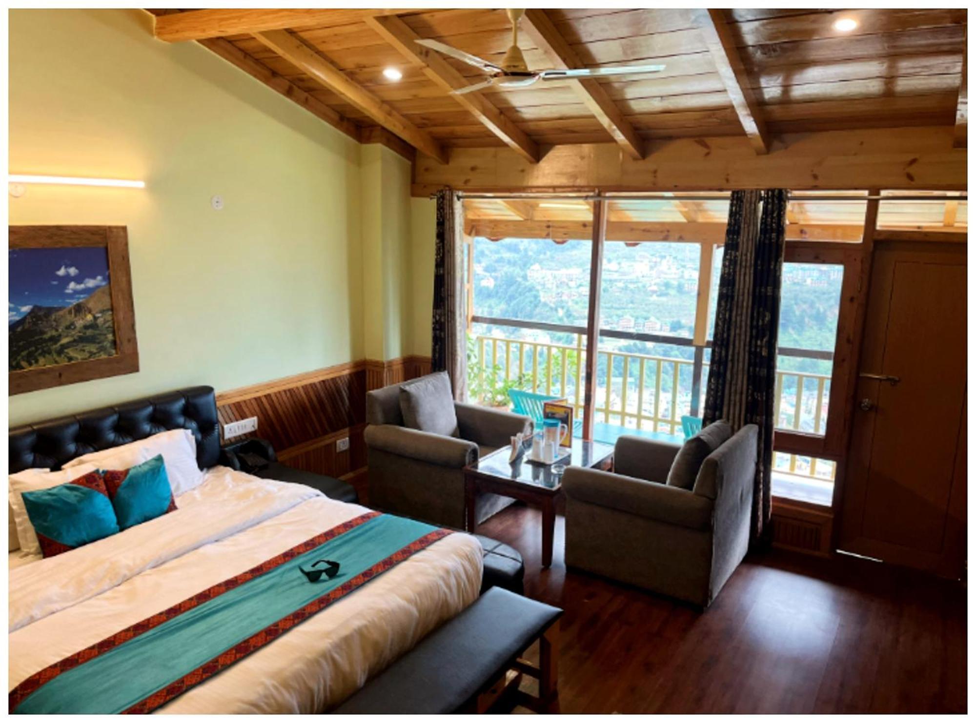 Manali Hotel T H E - B D - R E S O R T - Free Parking - Jungle Safari And Restaurant Facilities -Luxury & Spacious Room - Best Premium Hotel In Manali Exterior foto